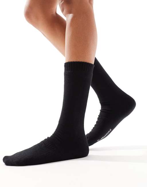 Dr Martens unisex Double Doc socks in black