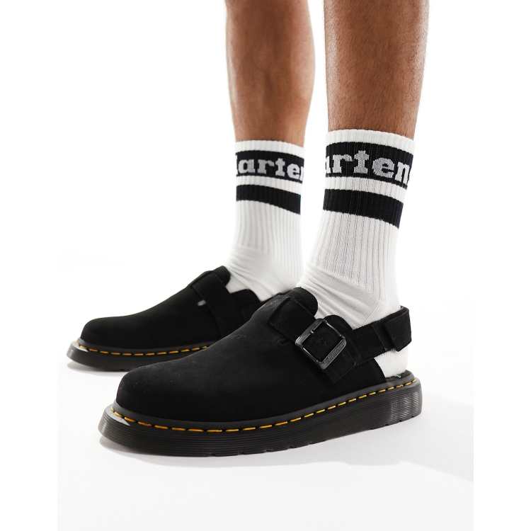 Dr.Martens Jorge II 黒白30cm ￼ Dr. Martens Men's Jorge II Leather Slingback Clogs | Dillard's
