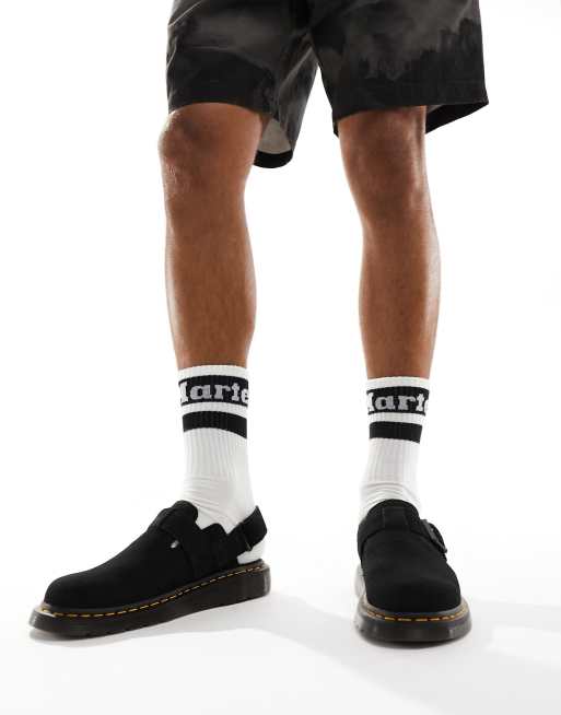 【Dr.Martens】 Jorge II スエード ミュール Amazon | [Dr. Martens] ミュール Jorge II Sling Back ブラック
