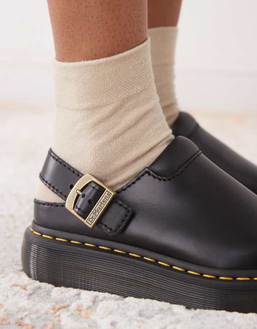 Dr Martens unisex Laketen mules in black | ASOS