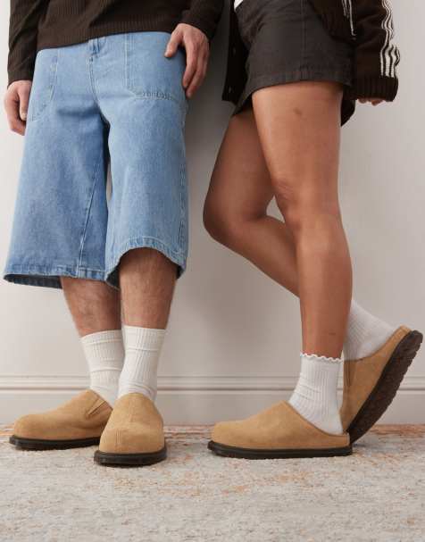 Dr Martens Unisex San suede mule in savannah tan - view 1