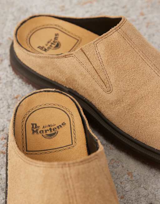 Dr Martens Unisex San suede mules in savannah tan, 2 of 4