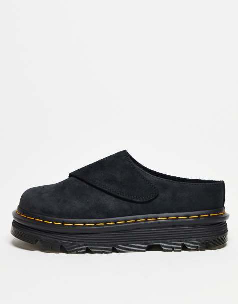 Dr Martens Unisex ZebZag Anywair mules in black - view 1