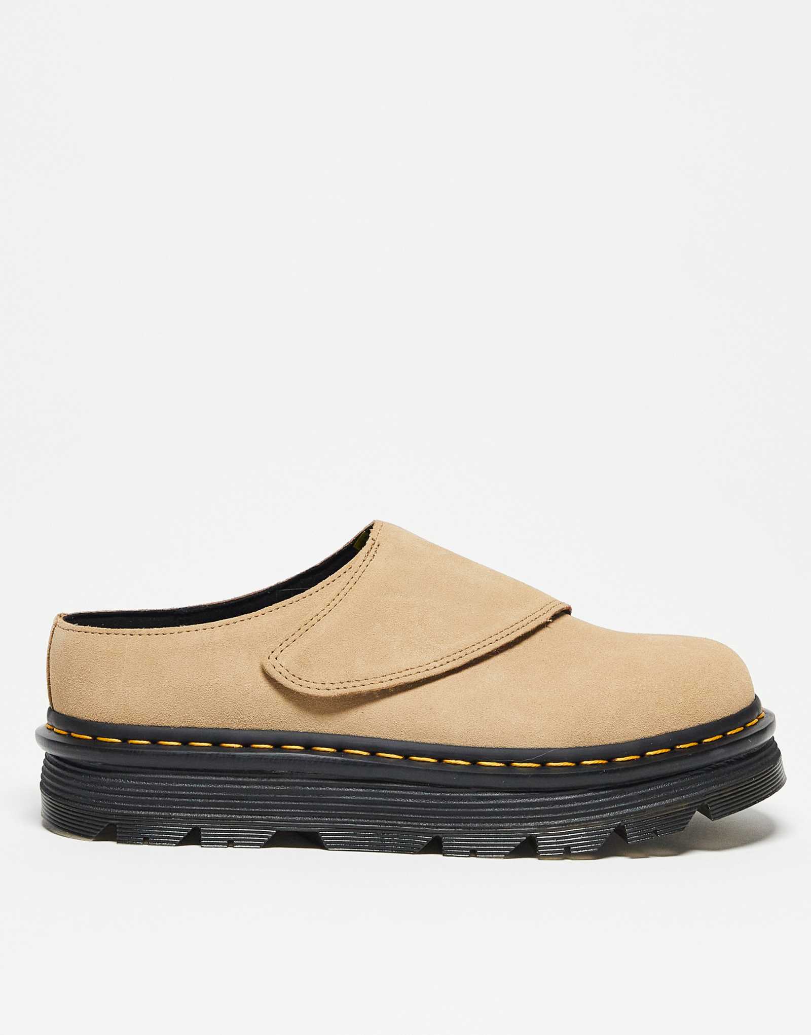 Мюли Dr Martens унисекс ZebZag из любой шерсти цвета Саванны коричневого цвета