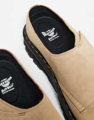 Dr. Martens' Unisex Zebzag Anywair Mules In Neutral