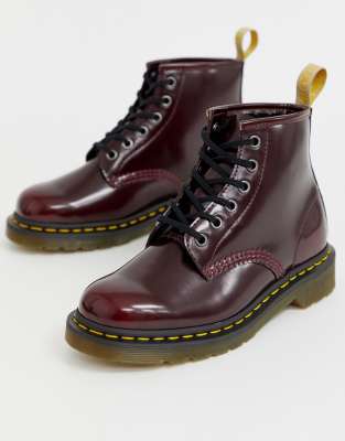 vegan cherry dr martens