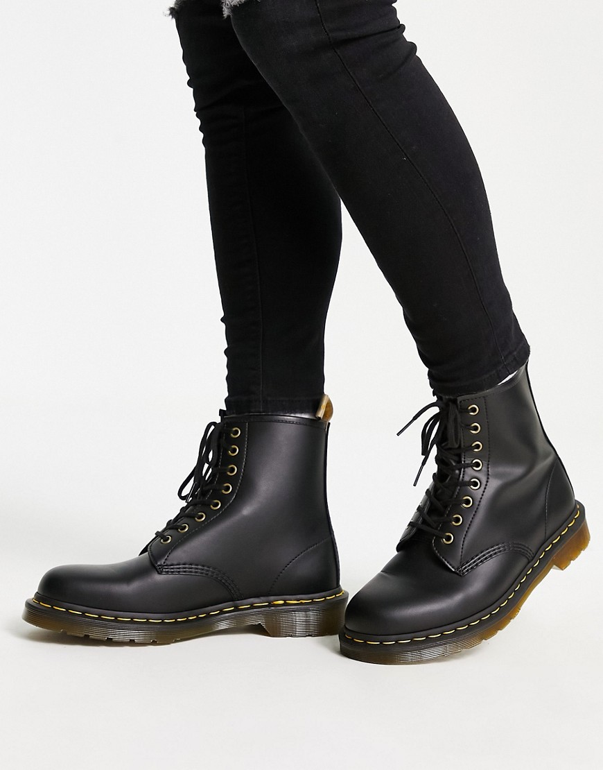 Dr Martens vegan 1460 8-eye boots in black