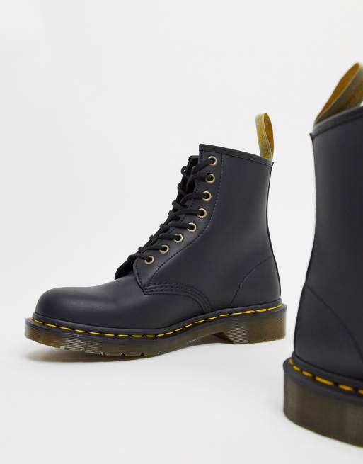 Scarpe uomo Dr. Martens 1460 Bex Squared 8 Eye Boot Black