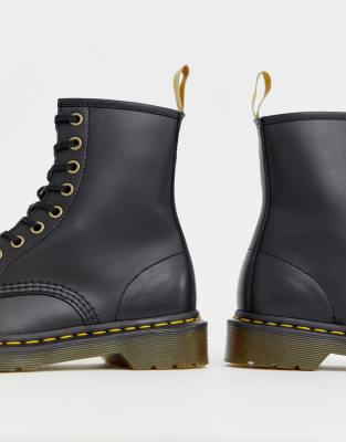 dr martens vegan 1460 classic ankle boots in black