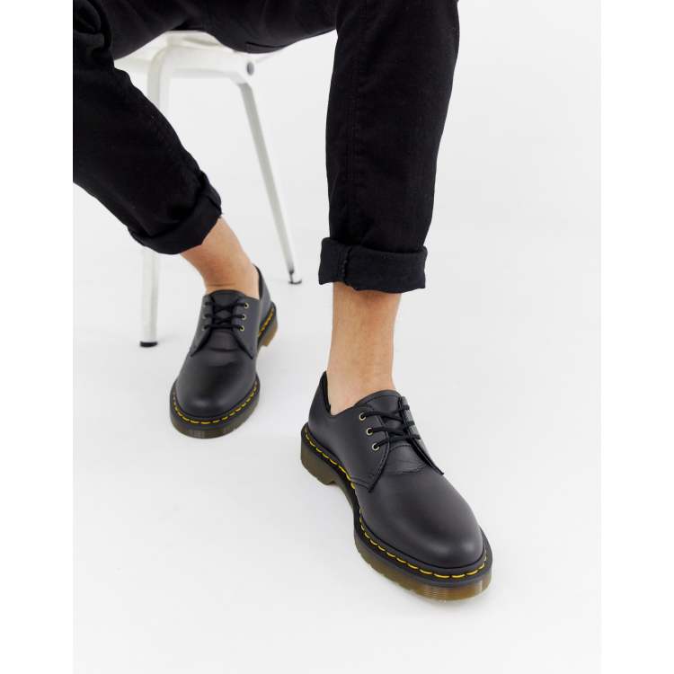 Dr Martens vegan 1461 3-eye shoes in black