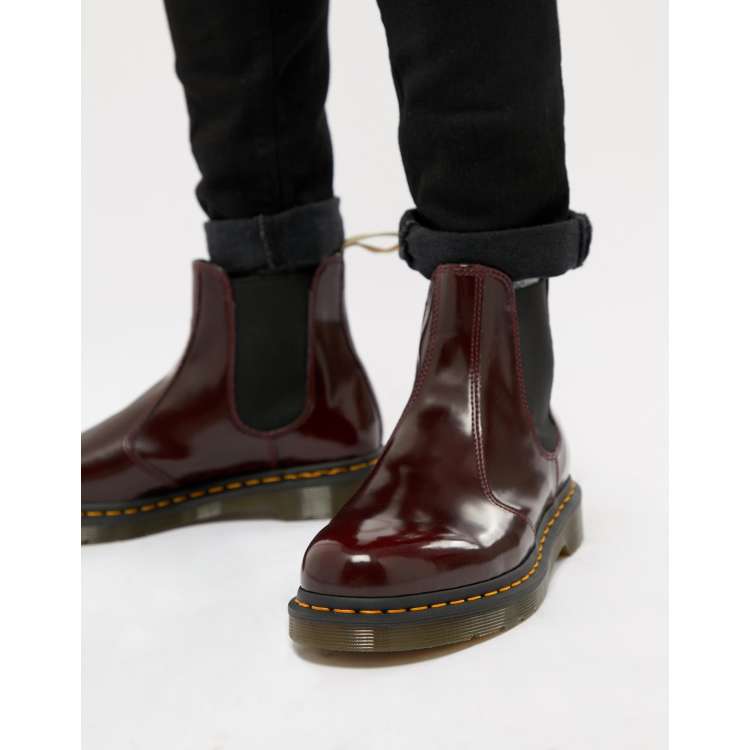 Cherry clearance chelsea boots