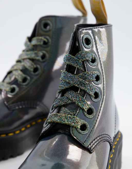 Dr Martens Vegan Molly Stivaletti flatform con suola spessa