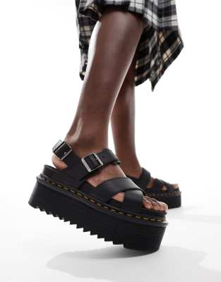 Doc martens deals platform sandals