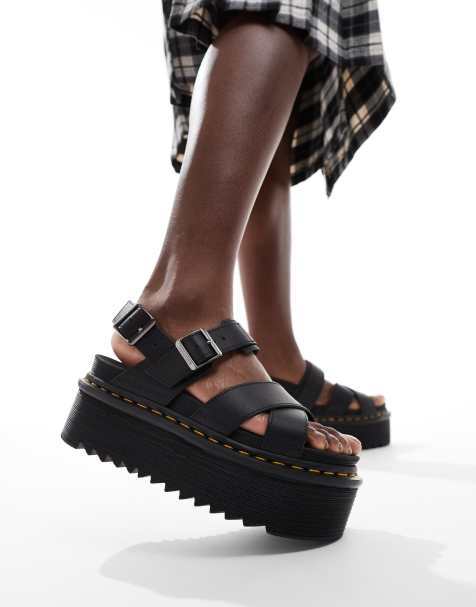 Platform hotsell doc sandals