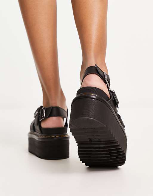 Dr Martens Voss ii quad sandals in black | ASOS Dr Martens Voss ii quad sandals in black | ASOS