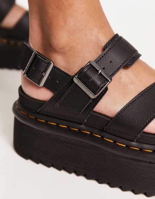 Dr Martens Voss ii quad sandals in black