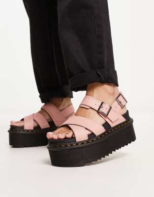 Dr martens best sale sandals pink