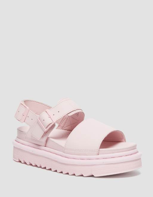 Pink store dm sandals