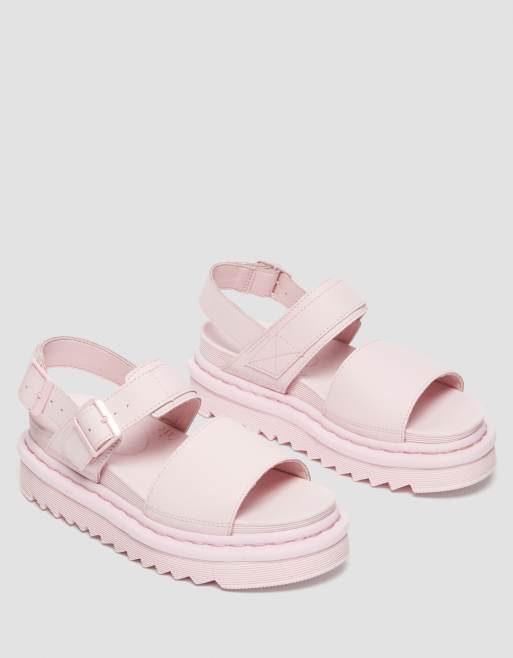 Dr Martens Voss sandals in chalk pink ASOS