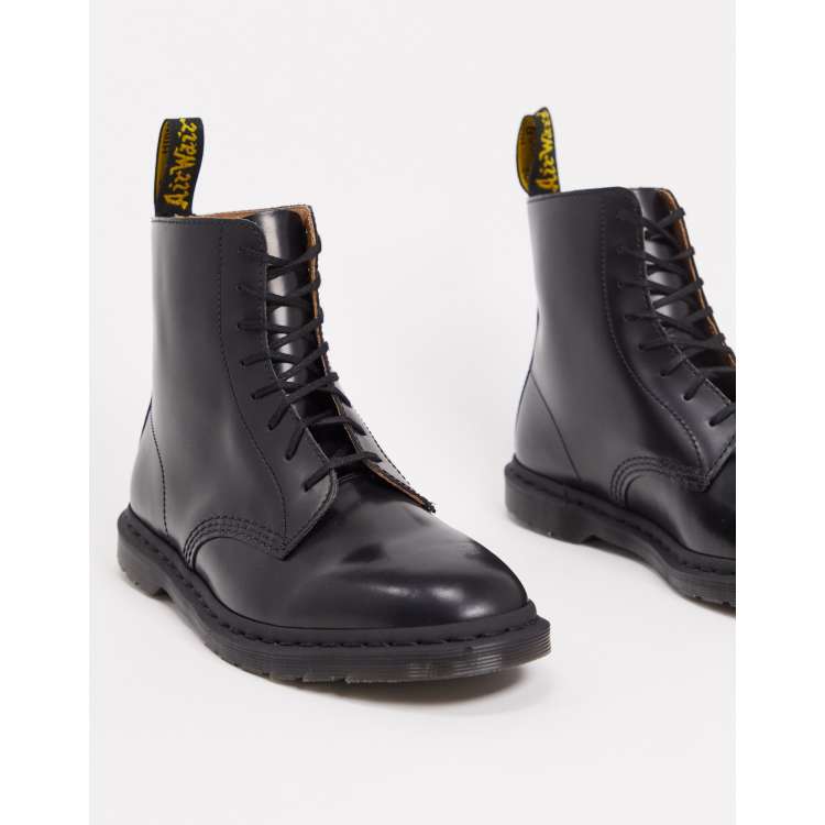 Dr Martens winchester 8 eye boots in black ASOS