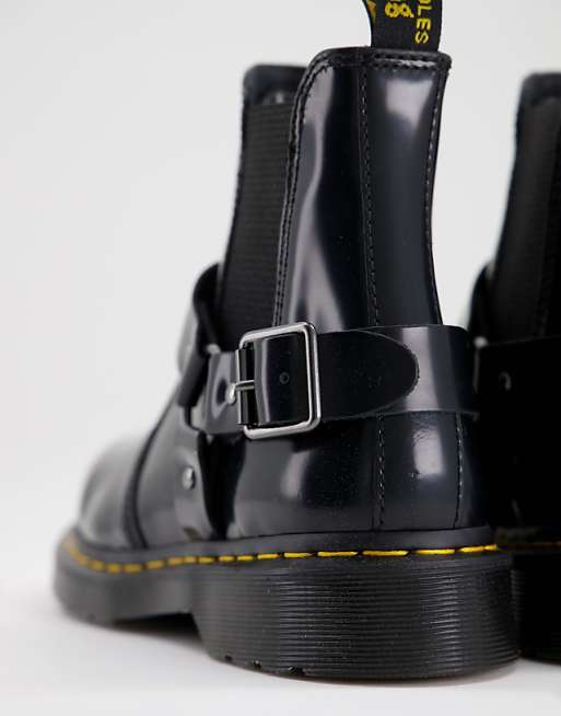 Dr Martens Wincox Chelsea boots in black polished smooth | ASOS Dr Martens Wincox Chelsea boots in black polished smooth | ASOS