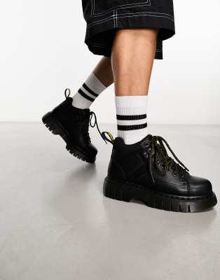 Dr Martens Dr Martens Woodard 7 eye shoes in black grizzly leather
