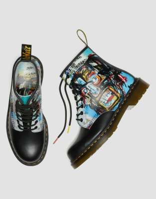 dr martens boots basquiat