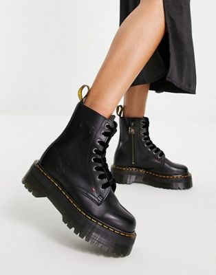 Dr Martens x Betty Boop Jadon chunky boots in black