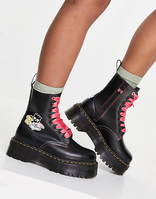 Dr Martens X Hello Kitty & Friends Jadon boots in black