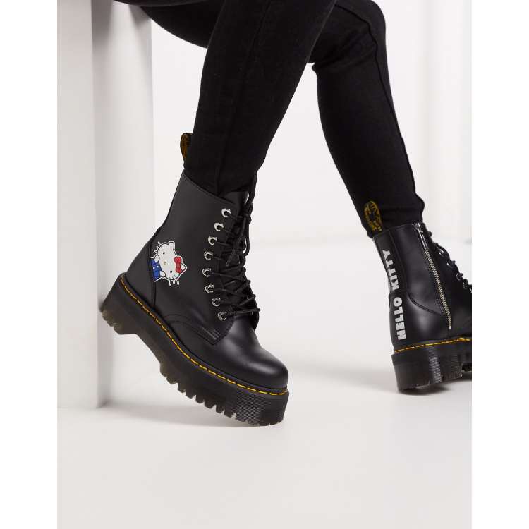 DR MARTENS Jadon Women's Hello Kitty Platform Boots