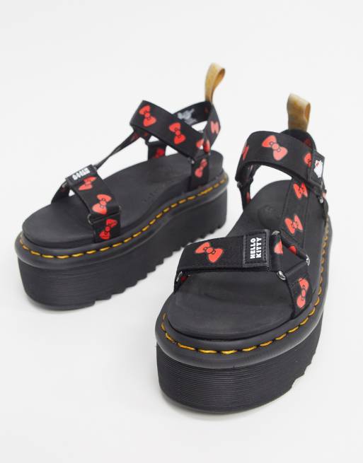 Hello kitty vegan platform sandals new arrivals