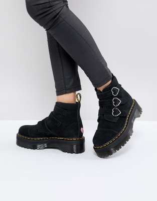 dr martens lazy oaf buckle boot