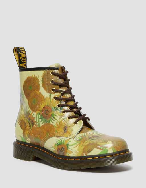 Sunflower doc martens on sale