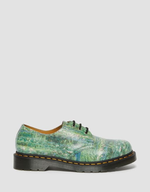 Dr Martens x National Gallery 1461 Lily Pad Flache Schuhe ASOS