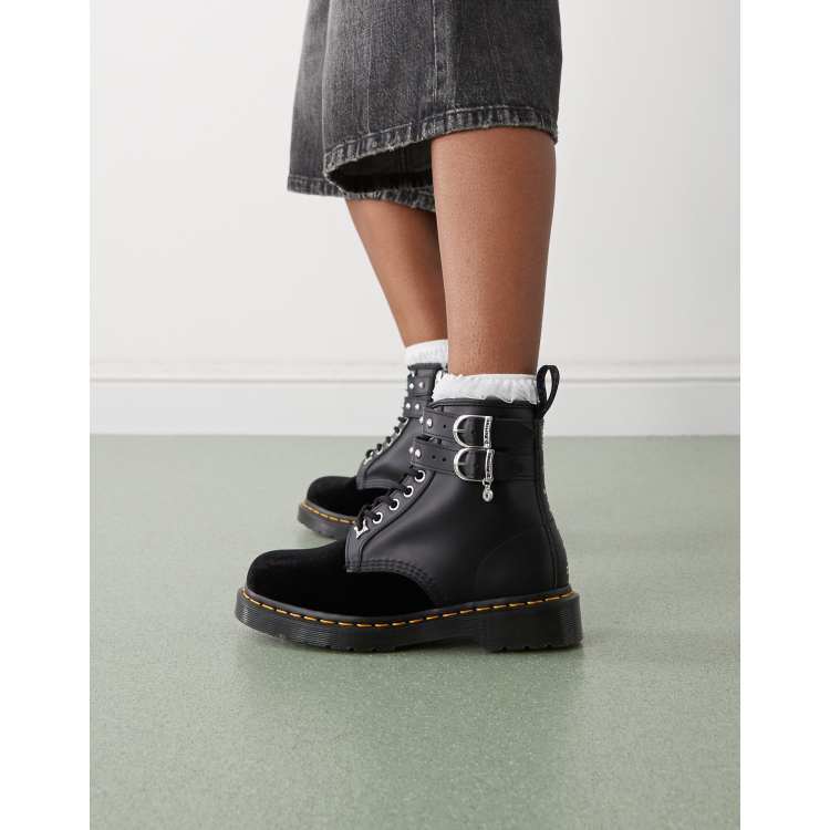 Dr Martens x Wednesday 1460 boots in black | ASOS
