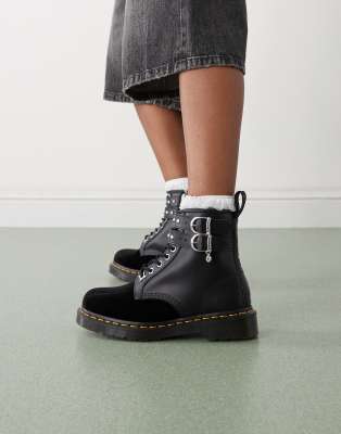 Dr Martens x Wednesday 1460 - Schwarze Stiefel