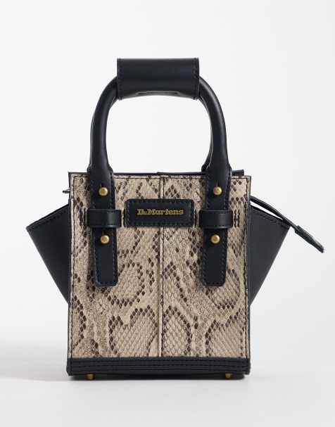 Dr Martens - XS tote tas met slangenprint - view 1