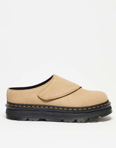 Dr Martens – ZebZag Anywair – Jasnobrązowe klapki unisex - view 1