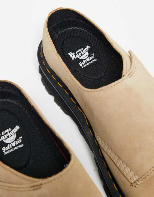 Dr Martens – ZebZag Anywair – Jasnobrązowe klapki unisex, 2 z 3
