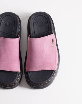 DR MARTENS - ZebZag - Claquettes - Vieux rose 42