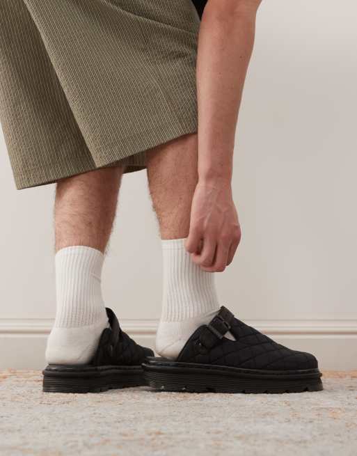 Dr. Martens – ZebZag – Gesteppte Unisex-Mules in Schwarz, 2 von 4