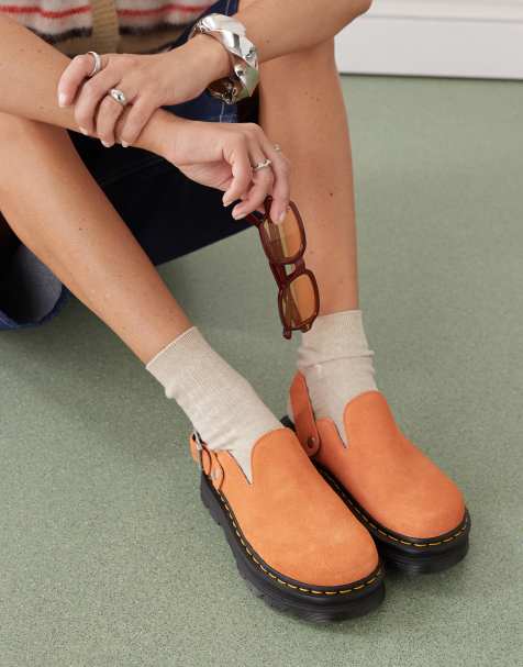 Dr Martens - ZebZag - Muiltjes in oranje - view 1