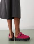 [Dr Martens] Dr Martens ZebZag mules in fuchsia pink 37 PINK