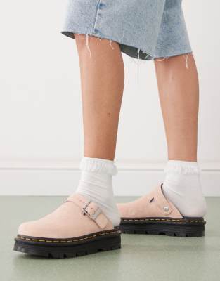 Dr. Martens - ZebZag - Mules in Puderrosa