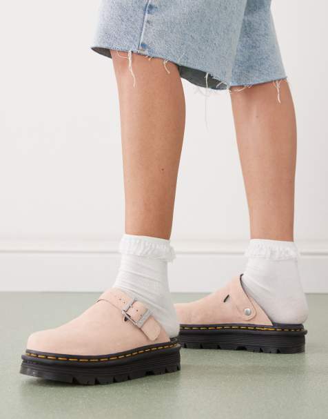 Dr. Martens – ZebZag – Mules in Puderrosa - view 1