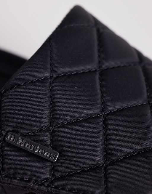 Dr Martens ZebZag quilted slide in black, 3 of 4