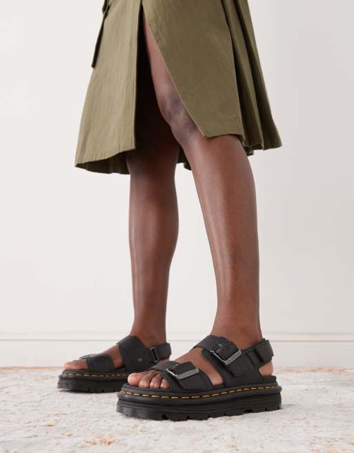 Dr. Martens - ZebZag - Sandali neri, 4 di 4