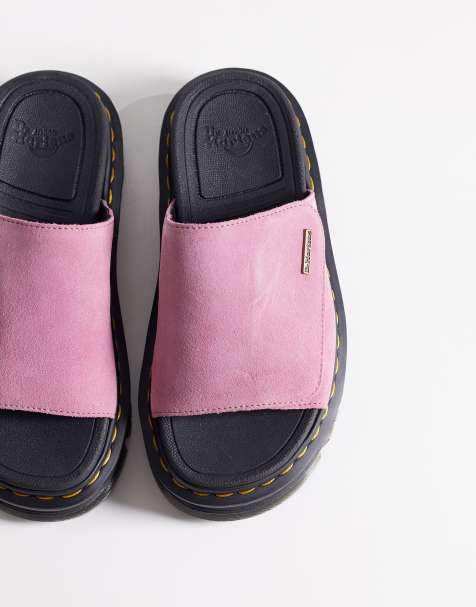 Dr. Martens - ZebZag - Slider rosa polvere - view 1