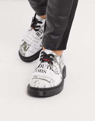doc martens lacets blancs