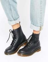 1460 women's smooth leather store lace up boots